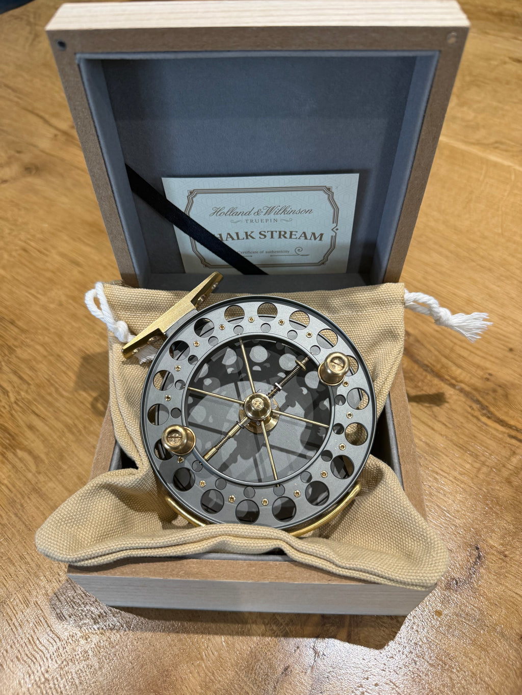 Holland & Wilkinson Chalk Stream Centrepin Reel