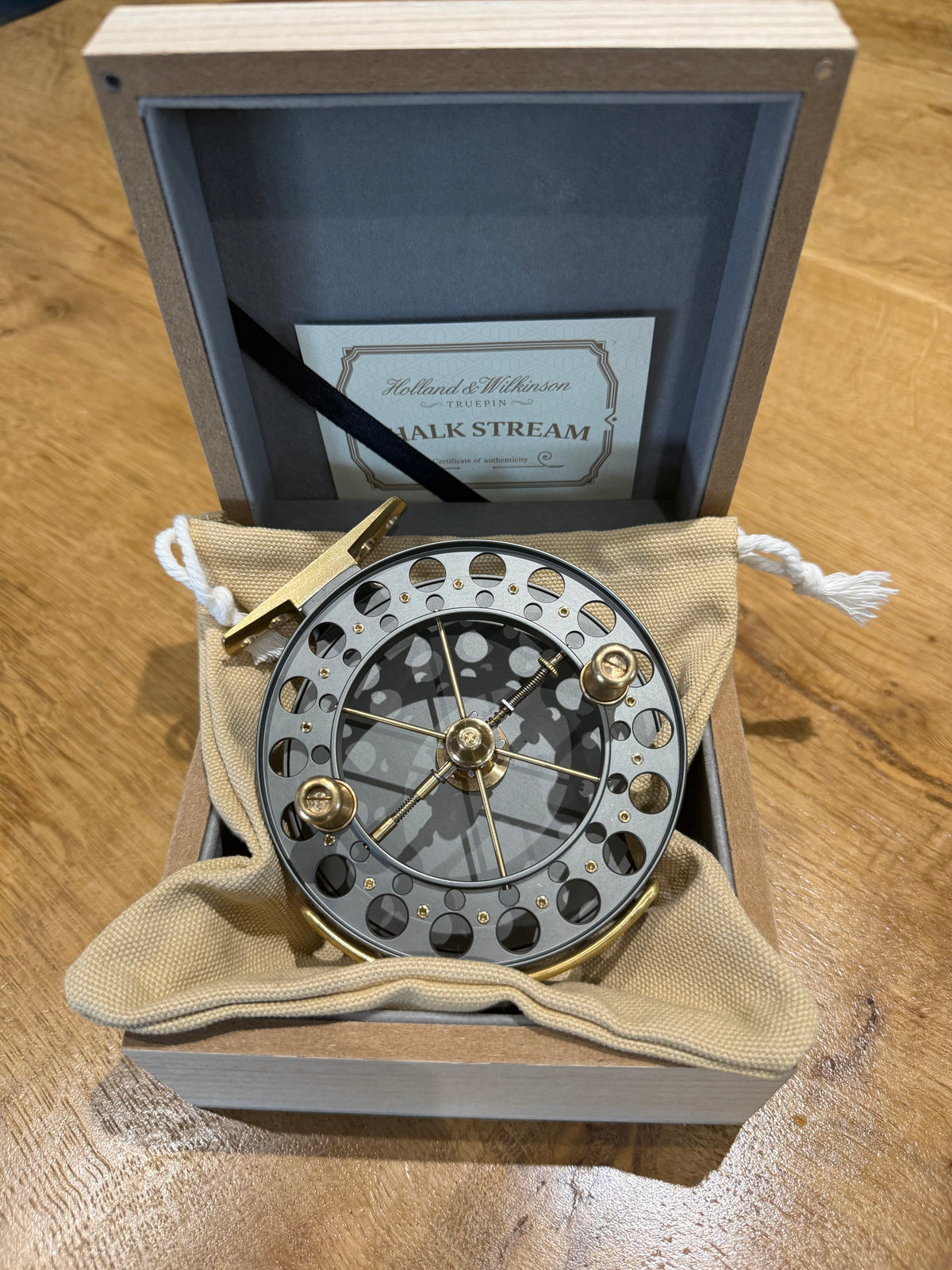 Holland & Wilkinson Chalk Stream Centrepin Reel