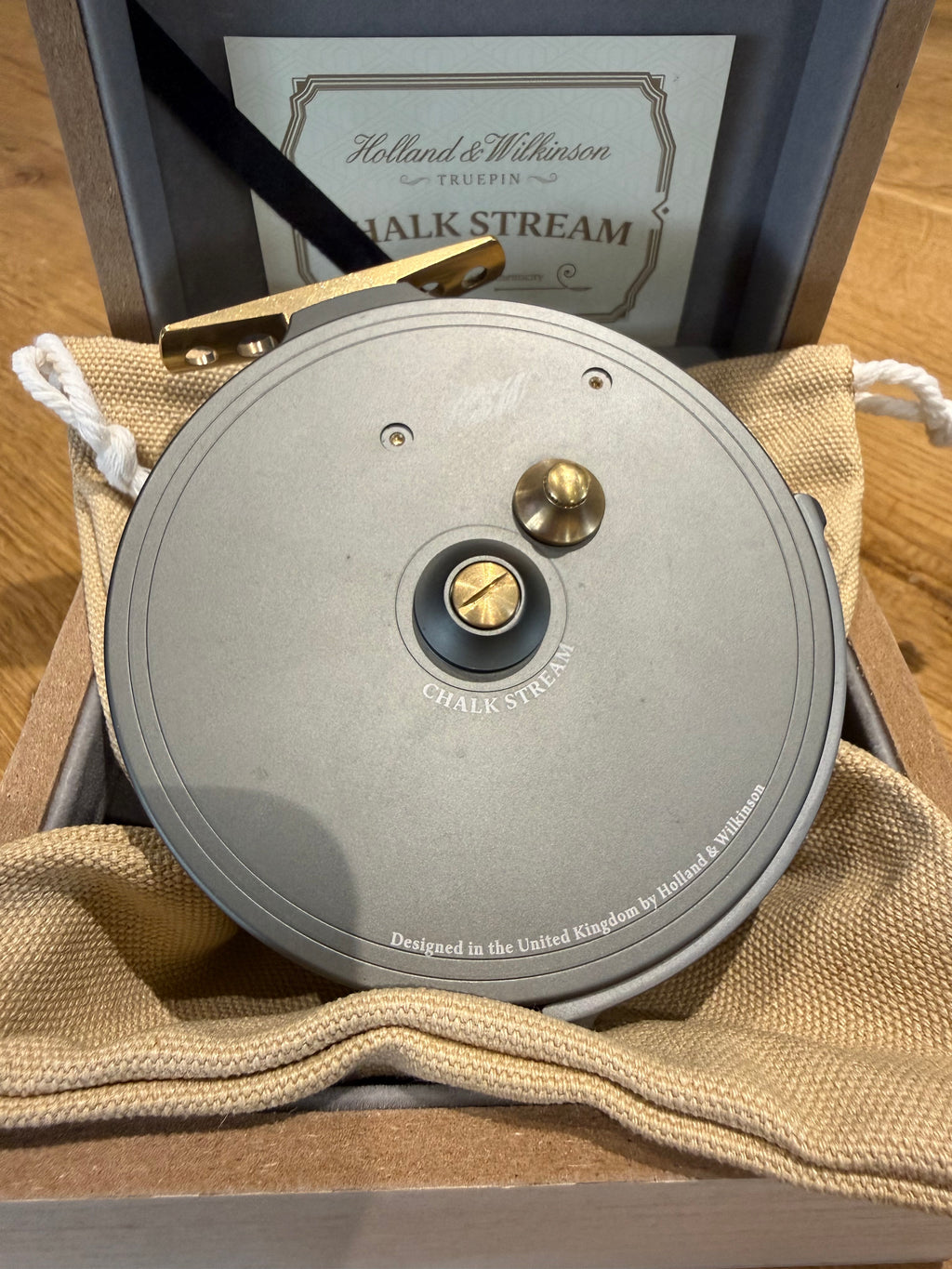 Holland & Wilkinson Chalk Stream Centrepin Reel