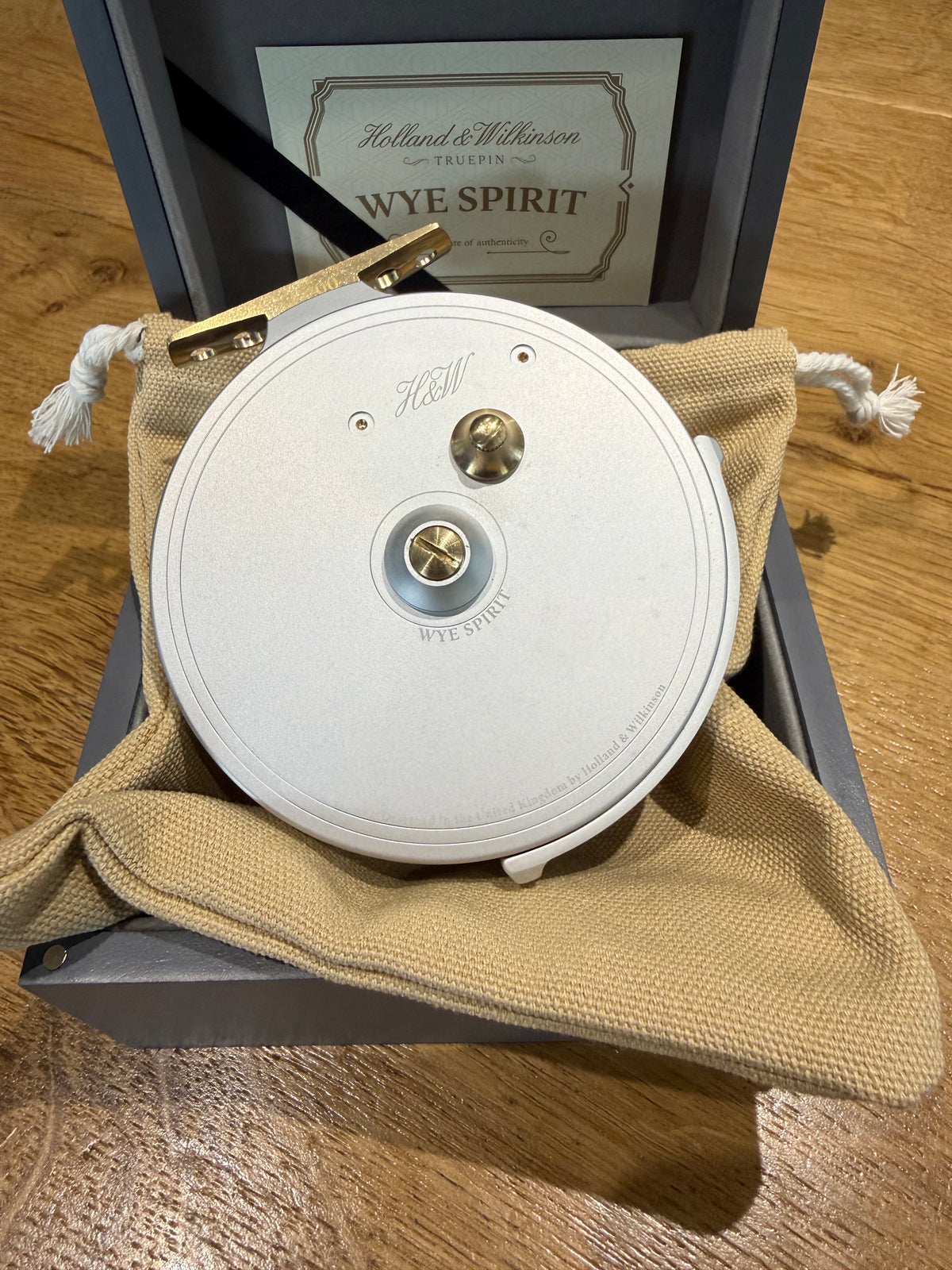 Holland & Wilkinson Wye Spirit Centrepin Reel