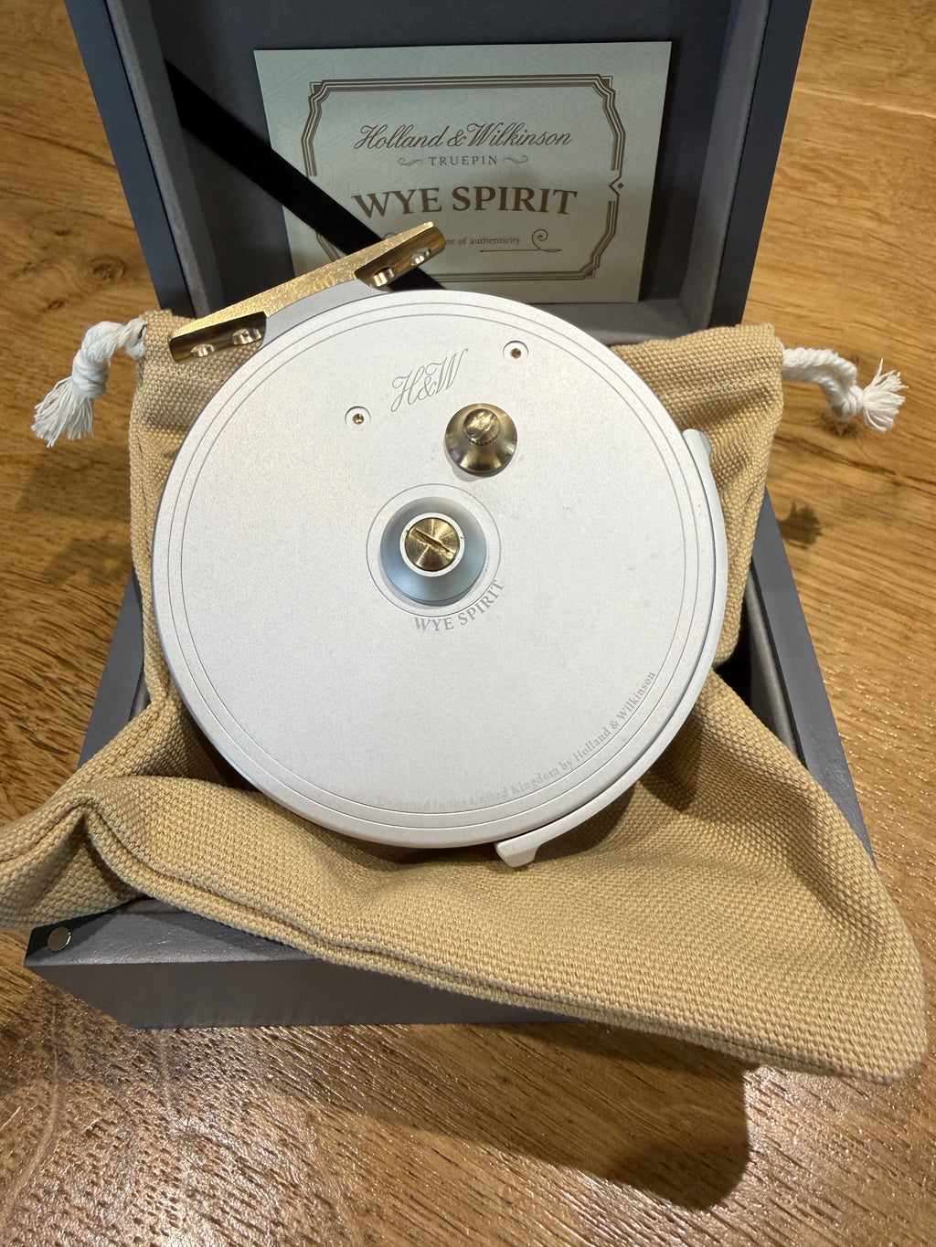 Holland & Wilkinson Wye Spirit Centrepin Reel