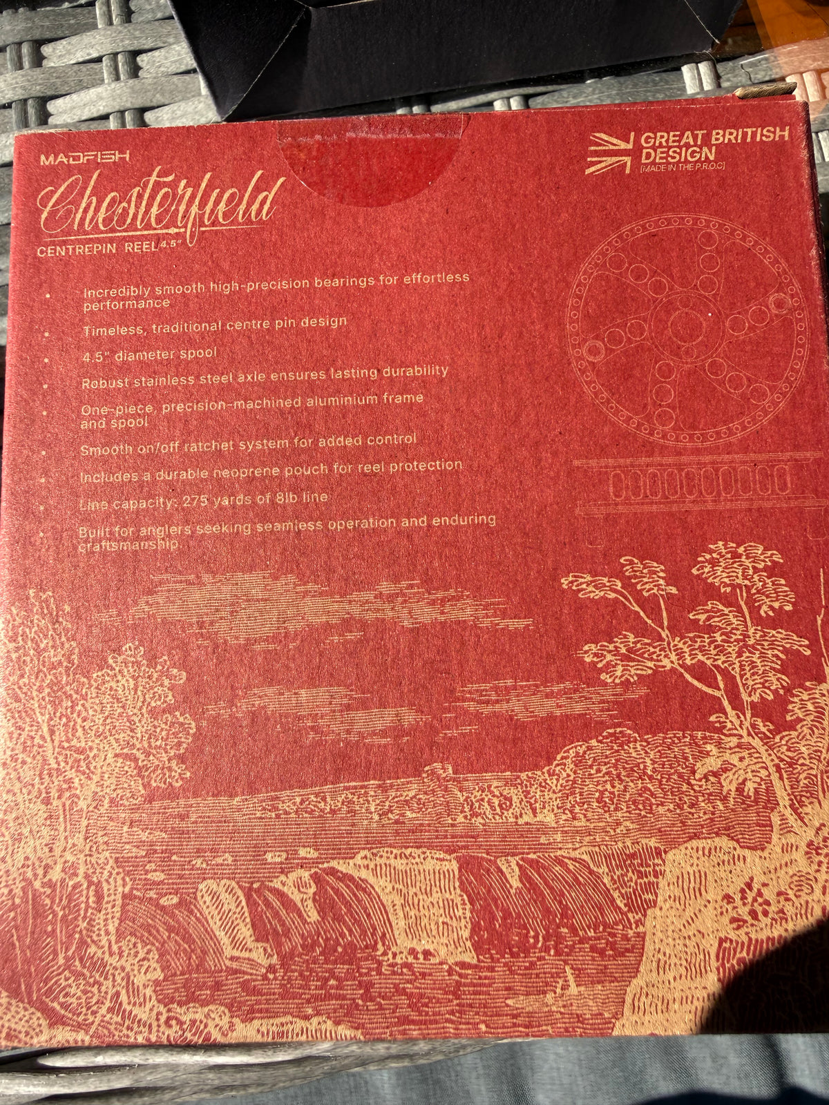MADFISH Chesterfield 4.5” Centrepin