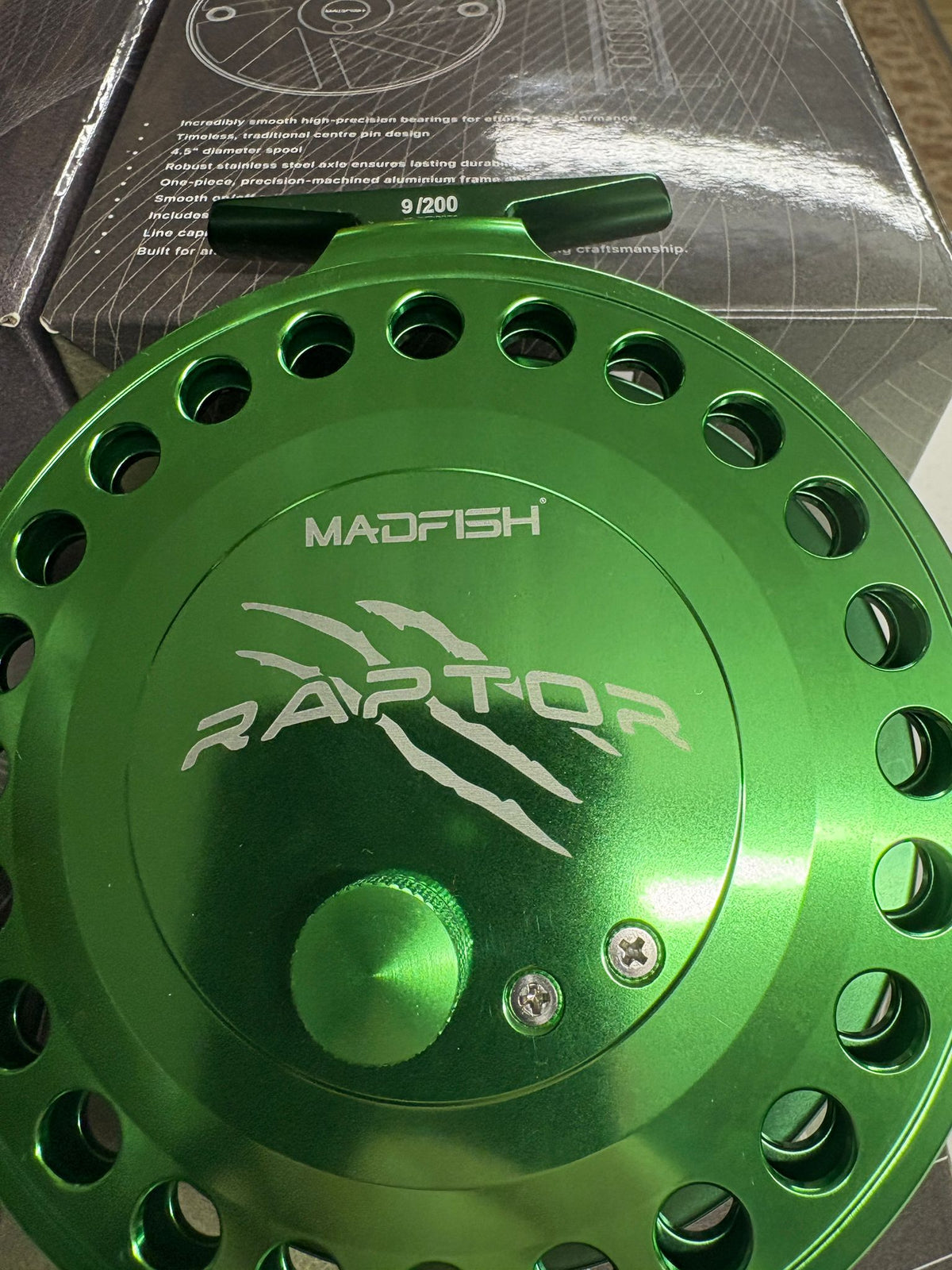 MADFISH Raptor Centerpin Reel